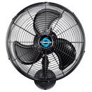 TORNADO 16" PRO SERIES WATERPROOF FAN HIGH VELOCITY HEAVY DUTY METAL - BLACK - Like New