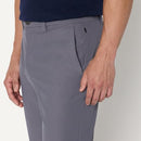 AMAZON ESSENTIALS MEN'S ALL GRAY SLACKS SLIM-FIT SIZE/34W X 30L - CHARCOAL - Brand New