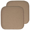 Sweet Home Collection Chair Cushion Memory Foam Pads Honeycomb Pattern 2 Pack - Brand New