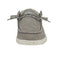 150203923 HEY DUDE MEN'S RECYCLED LEATHER LACE UP LOAFERS SILVERBIRCH SIZE 10 - Like New