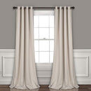 Lush Decor Insulated Grommet Blackout Window Curtain Wheat - Like New
