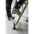 LITTLE GIANT LADDER SYSTEMS MIGHTYLITE 6' MODEL 300 LB FIBERGLASS - GREEN - Like New