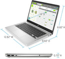 HP Chromebook 14" FHD N4000 4GB 32GB eMMC Mineral Silver 14a-na0050nr - Like New