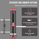 SHIJING 48'' Double Track Manual Tile Cutter with Laser Cutting Guide - Like New