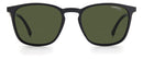 CARRERA SUNGLASSES - MATTE BLACK FRAME, GREEN POLARIZED LENSES, 53-20-145 - Like New