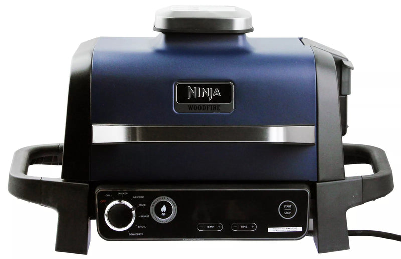 Ninja Woodfire Outdoor Grill & Smoker, OG702QBL - BLUE Like New