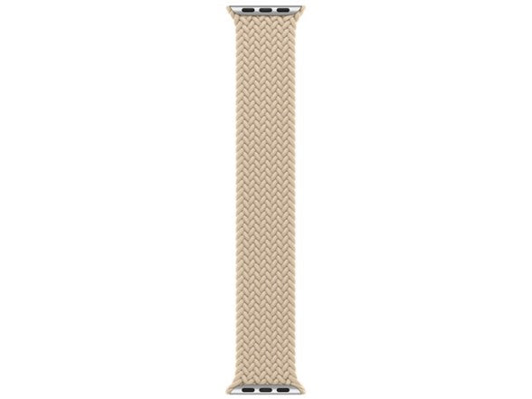 APPLE WATCH BRAIDED SOLO LOOP 45MM - BEIGE - SIZE 6 - Brand New
