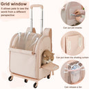 cat Carriers with Wheels,Travel pet Carrier SmallPuppy StrollerB0BWR9888V-NEW - Brand New