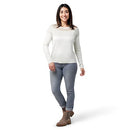 Smartwool Women Edgewood Colorblock Crew Merino Wool Sweater, Donegal, Large - Brand New