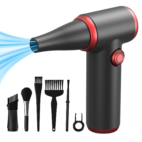 AIRBITION ELECTRIC AIR DUSTER 100500RPM COMPRESSED LIGHT CORDLESS - BLACK - Like New