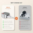 COMITOK MOCA IPHONE CAMERA GRIP FOR NATIVE REMOVABLE REMOTE MAGNETIC - WHITE - Brand New