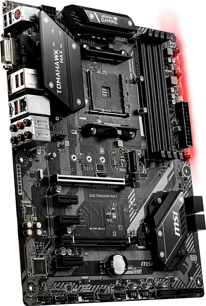 MSI B450 TOMAHAWK AM4 ATX Gaming Motherboard B450 TOMAHAWK MAX II - Like New