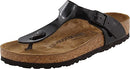 43661 BIRKENSTOCK WOMENS SANDALS SIZE WOMEN 8-8.5 (EU W39) BLACK PATENT1 - Like New