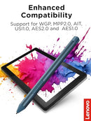 LENOVO DIGITAL PEN 3 FOR LAPTOPS, SUPPORTS MULTIPLE PROTOCOLS GX81P77100 - TEAL - Like New