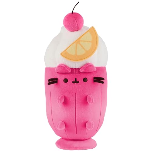 GUND PUSHEEN’S KITCHEN: FRUIT PARFAIT PLUSH, TOY DESSERT FOOD - PINK - Brand New