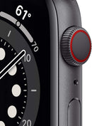 APPLE WATCH SERIES 6 GPS Cellular 44mm SPACE GRAY ALUMINUM CASE - Scratch & Dent