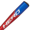 AXE BAT HERO USA YOUTH BASEBALL BAT 2-1/2" DROP 11 26"14 oz - RED/BLUE - Brand New