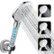 Watersong 3-spray Shower Head, 78" Hose, WS-AU054103 - White - Like New