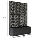Oakland Living 6 ft. X 4 ft. Freestanding Metal Privacy Screen - Scratch & Dent