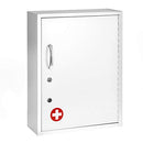 AdirMed White Locking Medication Cabinet - 999-06-WHI - WHITE - Like New