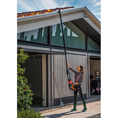 WORX GUTTER CLEANING KIT FOR WORX LEAF BLOWERS WA4092 - BLACK - Like New