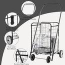 Elevon Foldable Shopping Utility Cart, Collapsible Durable Grocery Utility Cart - Like New