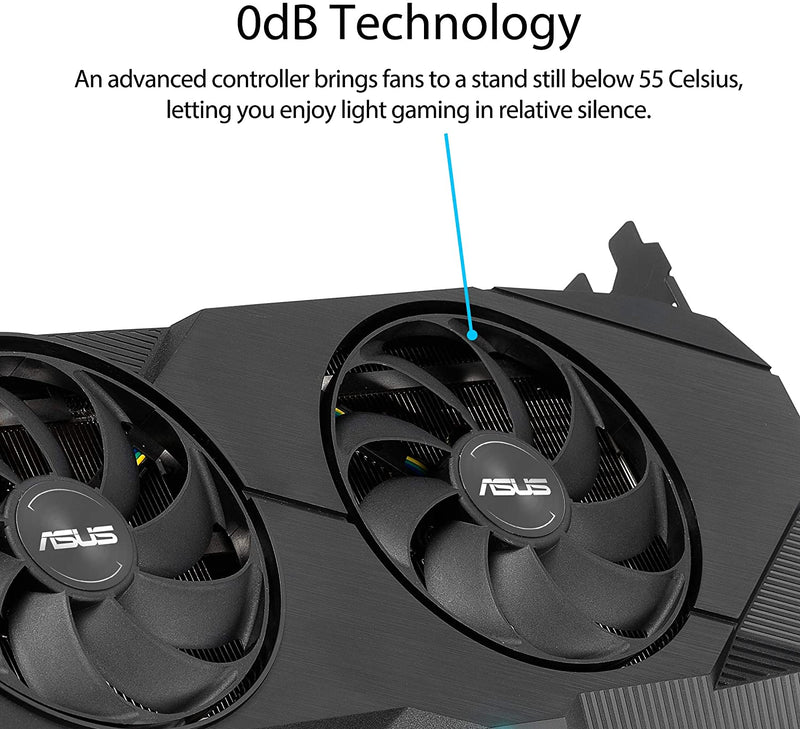 ASUS DUAL GEFORCE RTX 2060 SUPER EVO V2 OC 8GB GDDR6 Like New