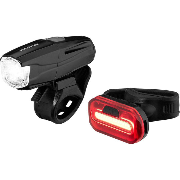 SCHWINN 500 LUMEN LIGHT SET BIKE ACCESSORY MOUNT - BLACK - Like New