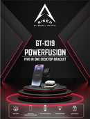 RISEN POWERFUSION 15W 3 IN 1 FAST WIRELESS CHARGING STATION - - Scratch & Dent