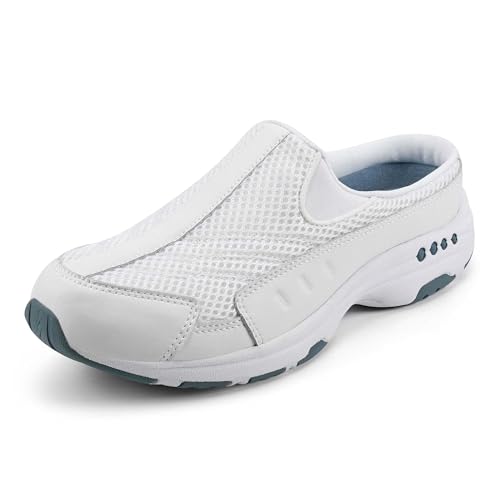 79934760 Easy Spirit Women Traveltime Mule White Size 8.5 - Like New