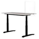 SAFCO 7515 SERIES WELLNESS PANEL 23.5 X 2.5 X 23.5 ACRYLIC CLEAR 7515CL - CLEAR - Brand New