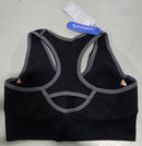 HEATHYOGA HIGH IMPACT SPORTS BRA FOR WOMEN,SUPPORT PADDING SIZE WOMEN L - BLACK - Like New