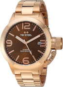 TW Steel Men's CB191 Analog Display Quartz Watch - Rose Gold - Scratch & Dent