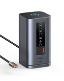 BASEUS DOCKING STATION, 11 IN 1, TRIPLE DISPLAY, 4K, USB PD - SPACE GRAY - Like New