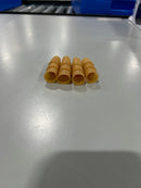 ACCO SMALL RUBBER FINGERTIPS SIZE 11 (SMALL) - AMBER - Like New