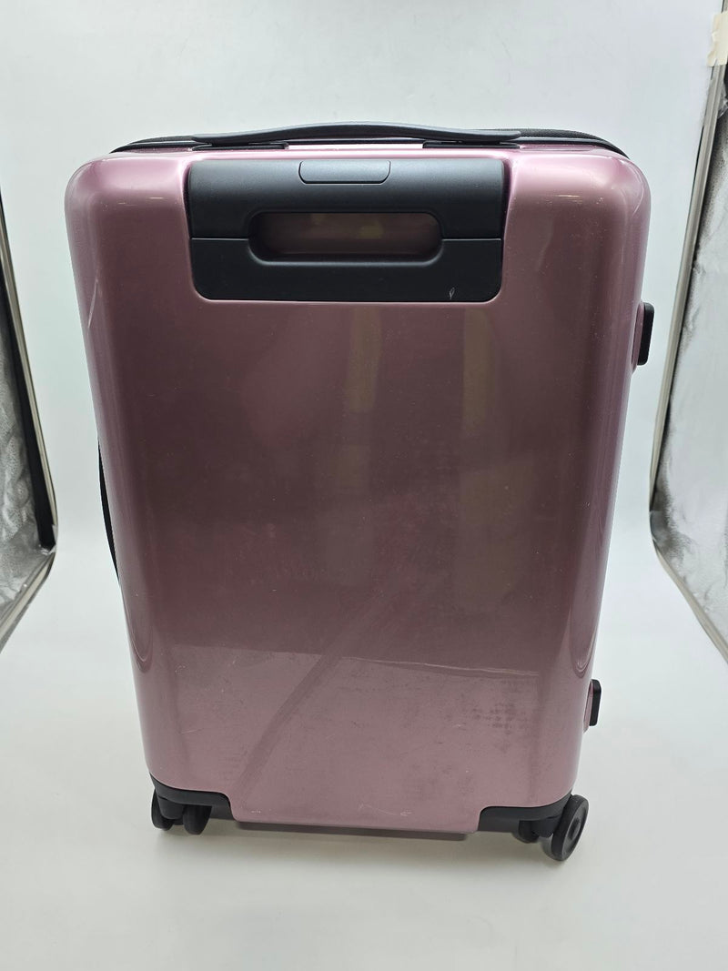 NINETYGO CARRY ON LUGGAGE 22X14X9 SPINNER WHEELS - 20-INCH PURPLE PINK - Like New