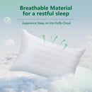 COZSINOOR BED PILLOWS FOR SLEEPING KING BREATHABLE DOWN ALTERNATIVE MICROFIBER - Like New