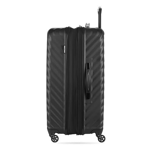 SWISSGEAR 3-PIECE SPINNER SET - BLACK - Brand New