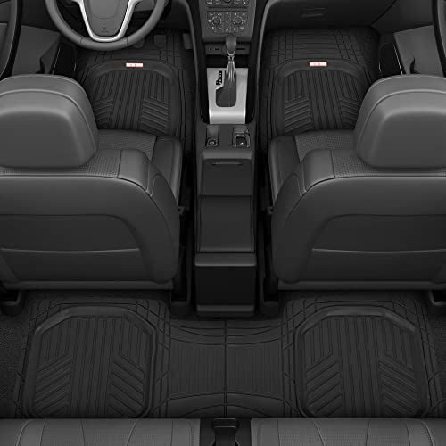 Motor Trend Floor Mats for Cars Full Set FlexTough Floor Mats Weather Mats - Like New