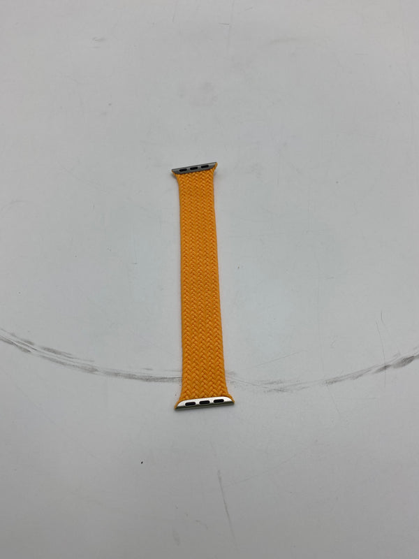 APPLE WATCH BRAIDED SOLO LOOP 41MM BRIGHT ORANGE SIZE 8 - ORANGE - Like New