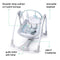 Ingenuity Compact Lightweight Portable Baby Swing, 0-9 Months - Abernathy - Like New