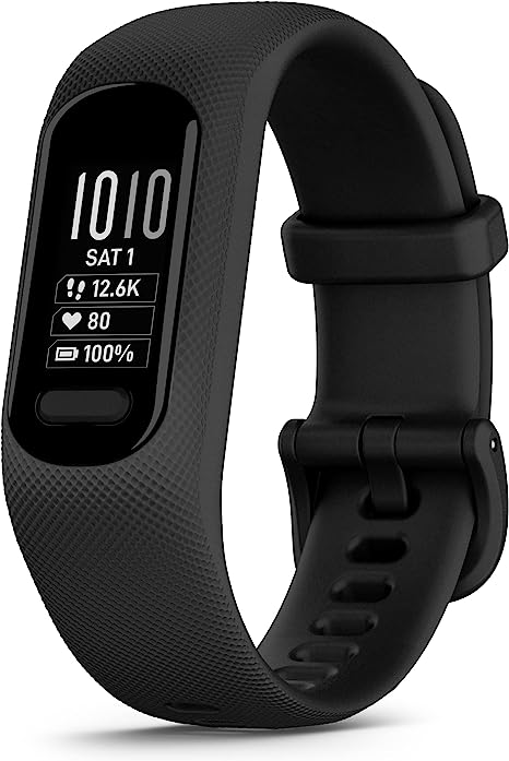 Garmin vívosmart 5 Fitness Tracker Long-Lasting Battery 010-02645-00 - Black Like New