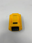 SIMPLE PLUS+ 5.0AH 20V MAX REPLACEMENT 20V MAX BATTERY 2 PACKS - YELLOW/BLACK - Like New
