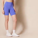 AMAZON ESSENTIALS WOMEN'S HIGH WAISTED ACTIVE SCULPT MOISTURE-WICKING PURPLE L - Brand New