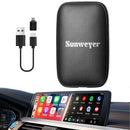 SUNWEYER WIRELESS CARPLAY & ANDROID AUTO ADAPTER BUILT IN NETFLIX YOUTUBE - Like New