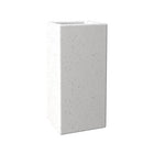 LEISUREMOD THICKET HEXAGON PLANTER FIBERSTONE +MGO CLAY 7–14″ - DOTTED WHITE - Like New