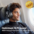 VIBEADIO PRO LEVEL HYBRID ACTIVE NOISE CANCELLING HEADPHONES E11 - BLACK - Like New