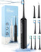 UNINGOPI ELECTRIC TOOTHBRUSH WITH WATER FLOSSER 3 IN 1 TEETH CLEANING - BLACK - Like New