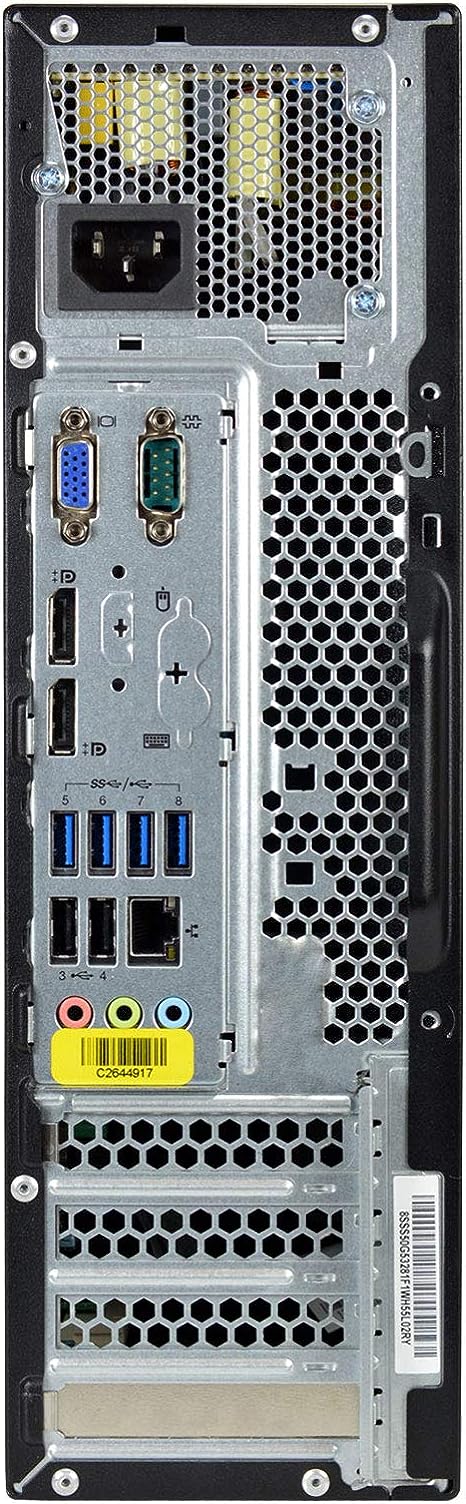 Lenovo M93P SFF Desktop Core i5-4570 3.2GHz 8GB RAM 500GB HDD 10A8S33600 - Black - Like New