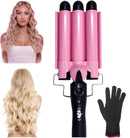 Coidak Curling Iron 3 Barrel, 1 Inch Hair Waver Curling Wand, - Scratch & Dent